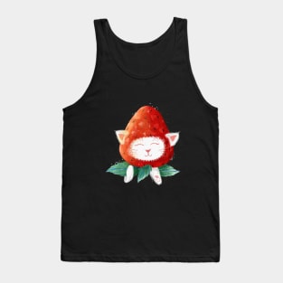 The Strawberry cat Tank Top